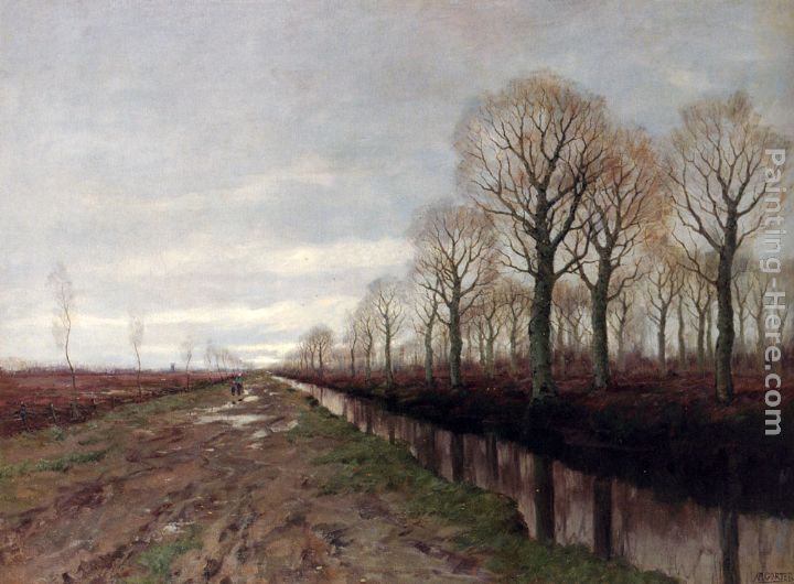 After The Rain painting - Arnold Marc Gorter After The Rain art painting